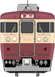 電車クハ455-701正面のイラスト